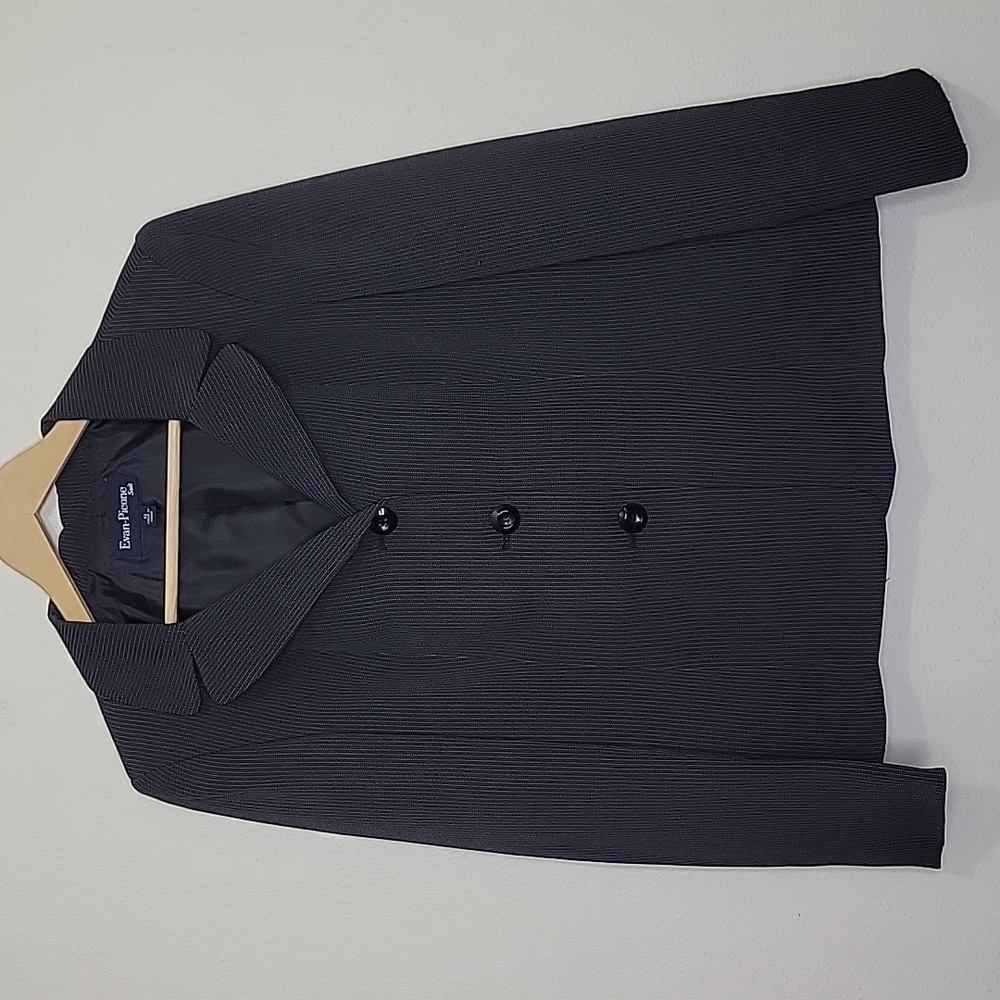 Evan Picone Suit Blazer Pinstripe, Size 12